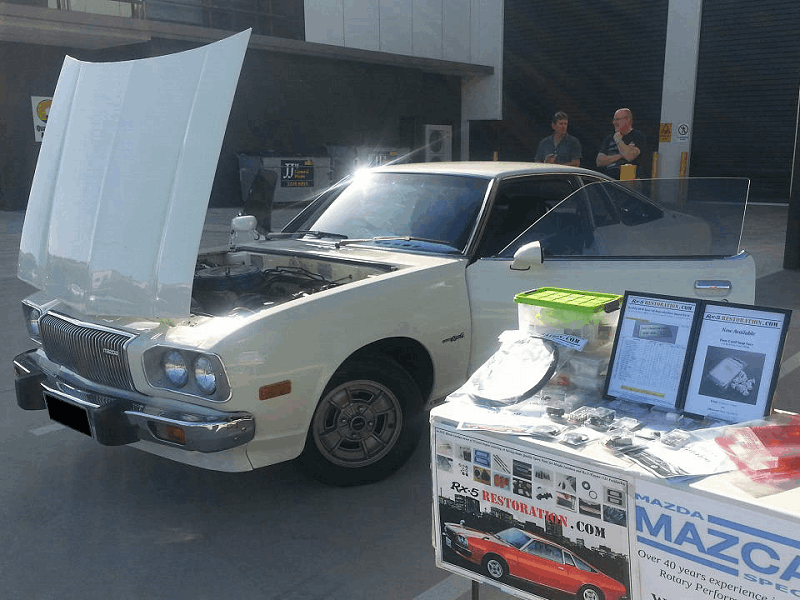 Mazda Comso Rx5 Restoration @ Kitchen8's Cars and Coffee