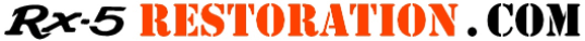 Rx-5 Restoration .com logo and link to Home of Mazda Rotary Rx-5 / Cosmo / Landau Restoration 